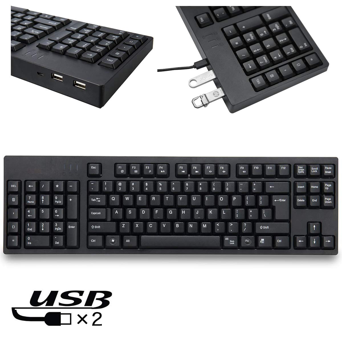 Teclado para zurdos